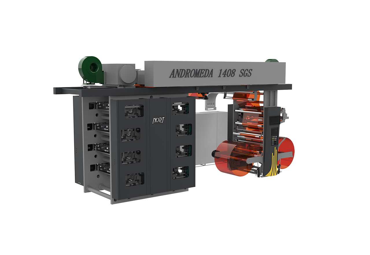 ANDROMEDA 1408 SGS GEARLESS CENTRAL DRUM FLEXO