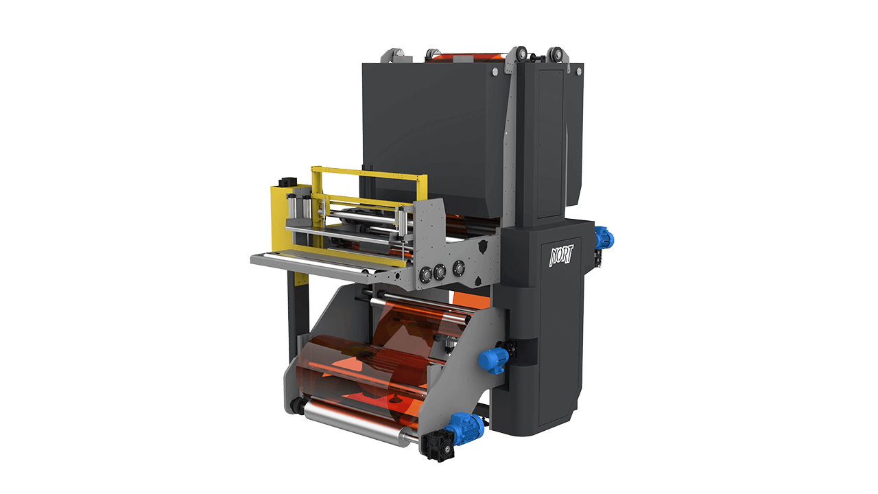 BARBER COLLAR (CREP PAPER) TAPE METER WINDING MACHINE