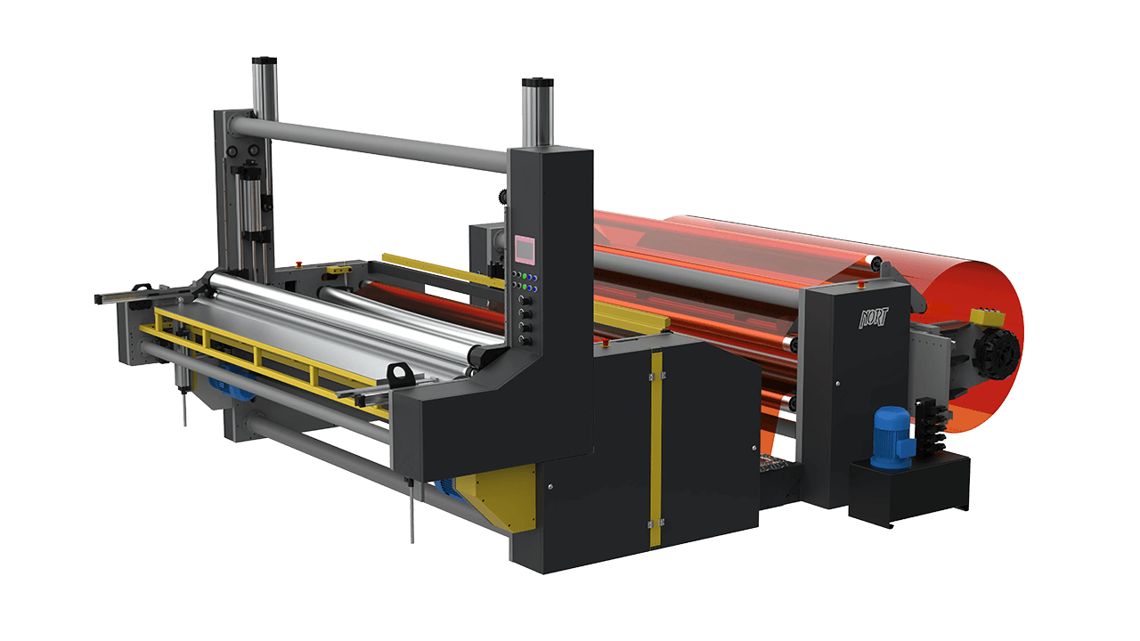 3200 CARDBOARD TUBE METER REWINDING MACHINE